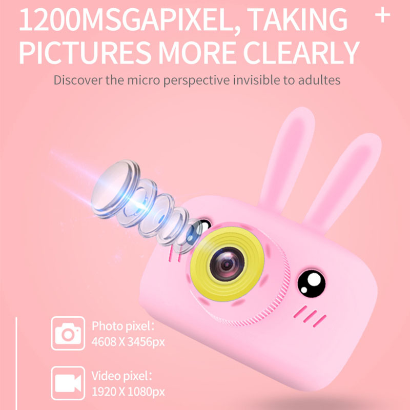 New Mini Cartoon Rabbit Camera - Kids Educational Videos avaliação e preço