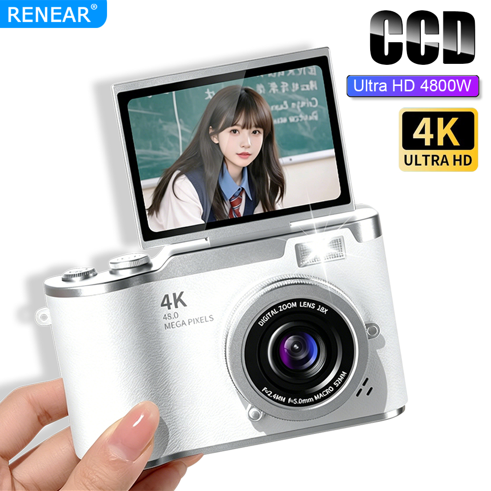 Câmera Digital Portátil 4K CCD - Kids Physical Education Videos avaliação e preço