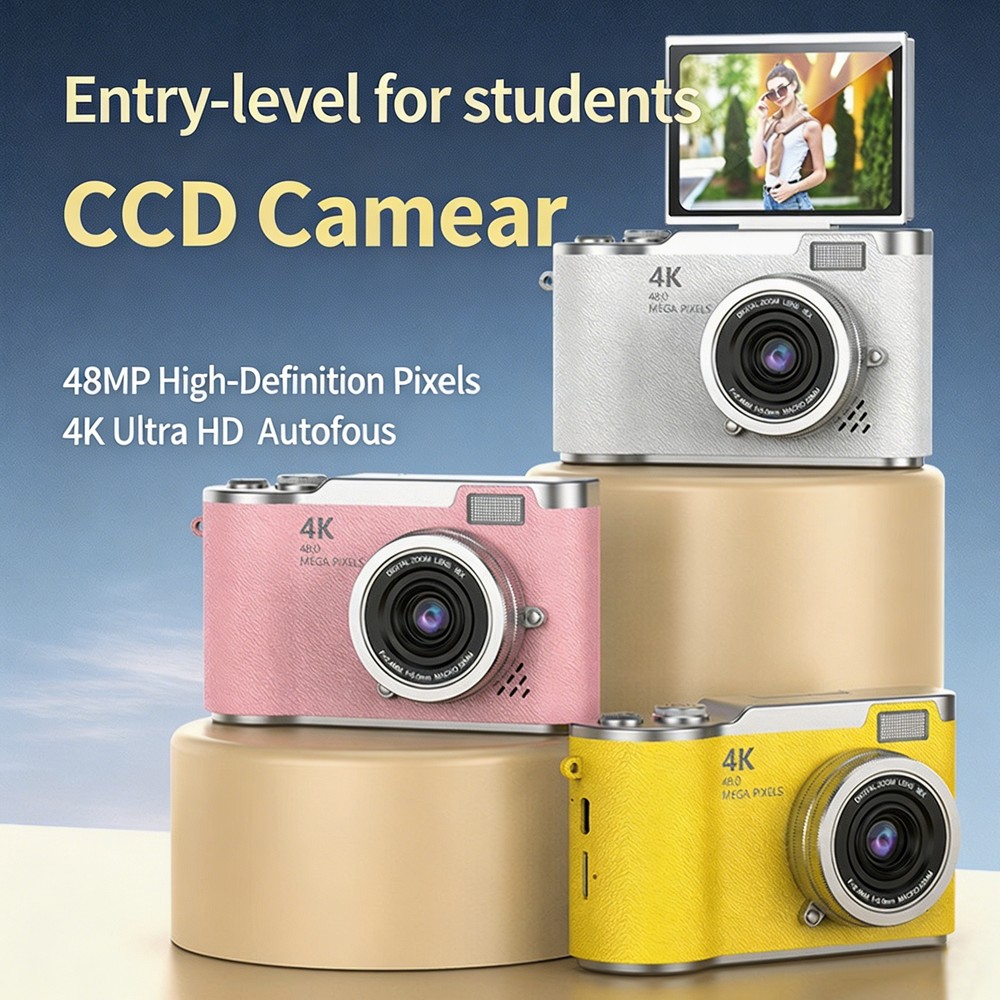 Câmera Digital Portátil 4K CCD - Kids Physical Education Videos avaliação e preço