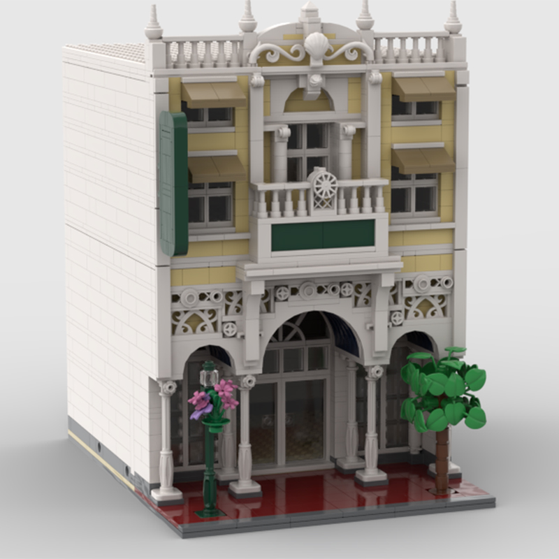 1463 peças MOC Magic Kingdom A - Kingdom Kids Education avaliação e preço