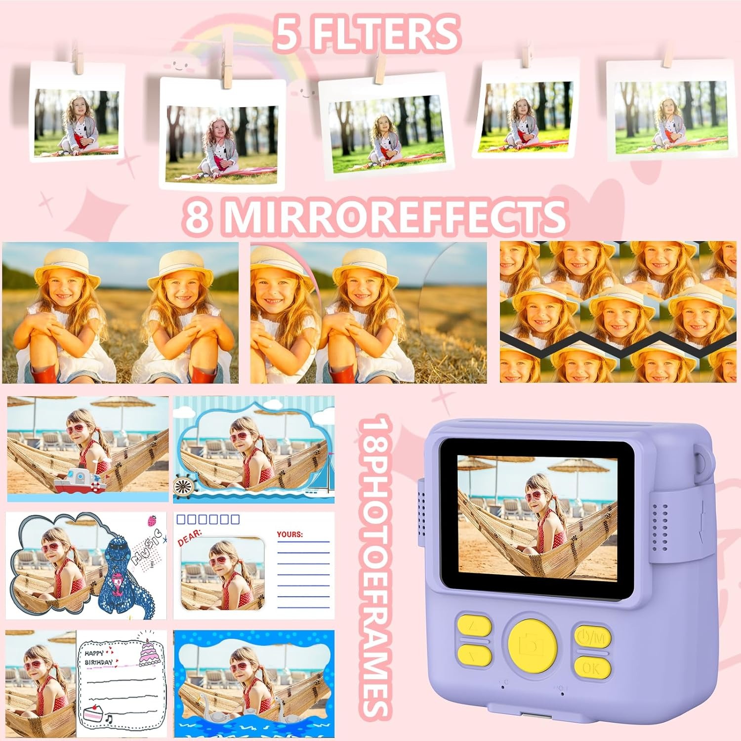 Câmera Instantprint para crian - Kids Physical Education Videos avaliação e preço