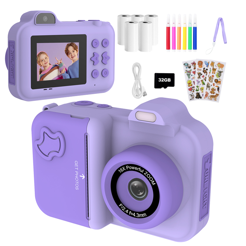 Crianças câmera digital impres - Kids Educational Videos avaliação e preço