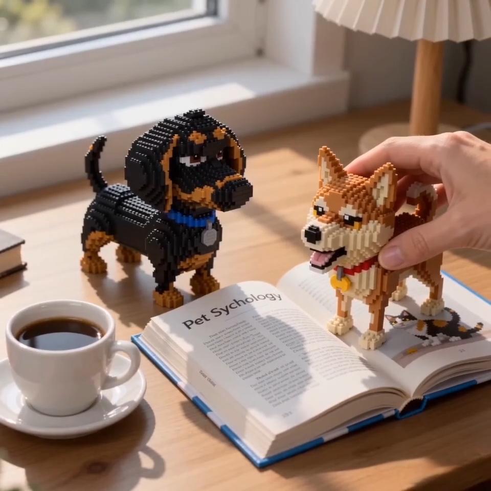 Jou construído shiba inu cães  - Kids Education And Recreation avaliação e preço