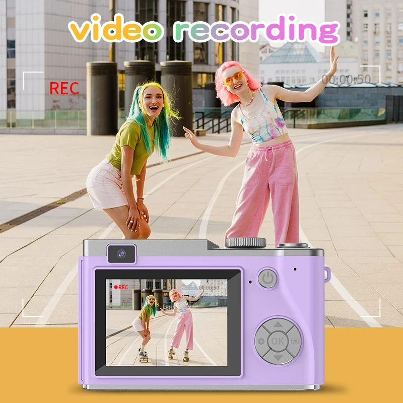 Câmera digital 4k hd câmera in - Kids Physical Education Videos avaliação e preço