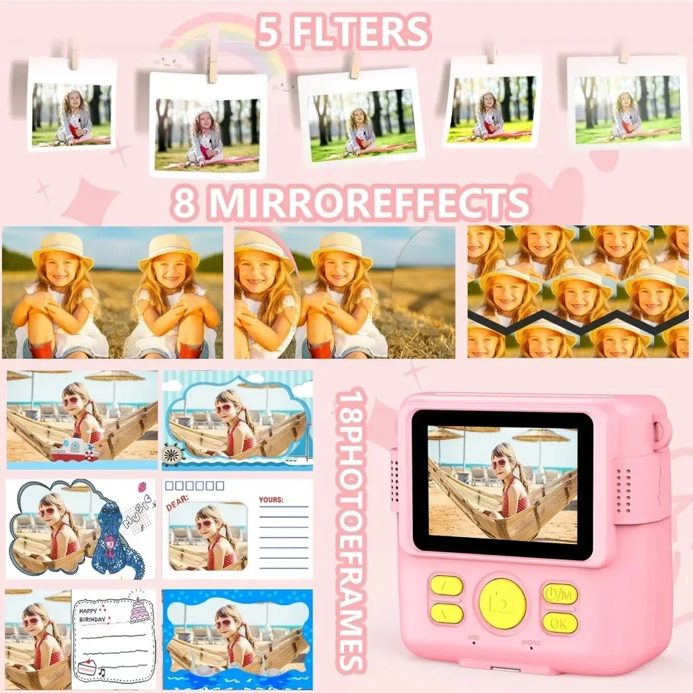 Câmera de impressão instantâne - Kids Physical Education Videos avaliação e preço