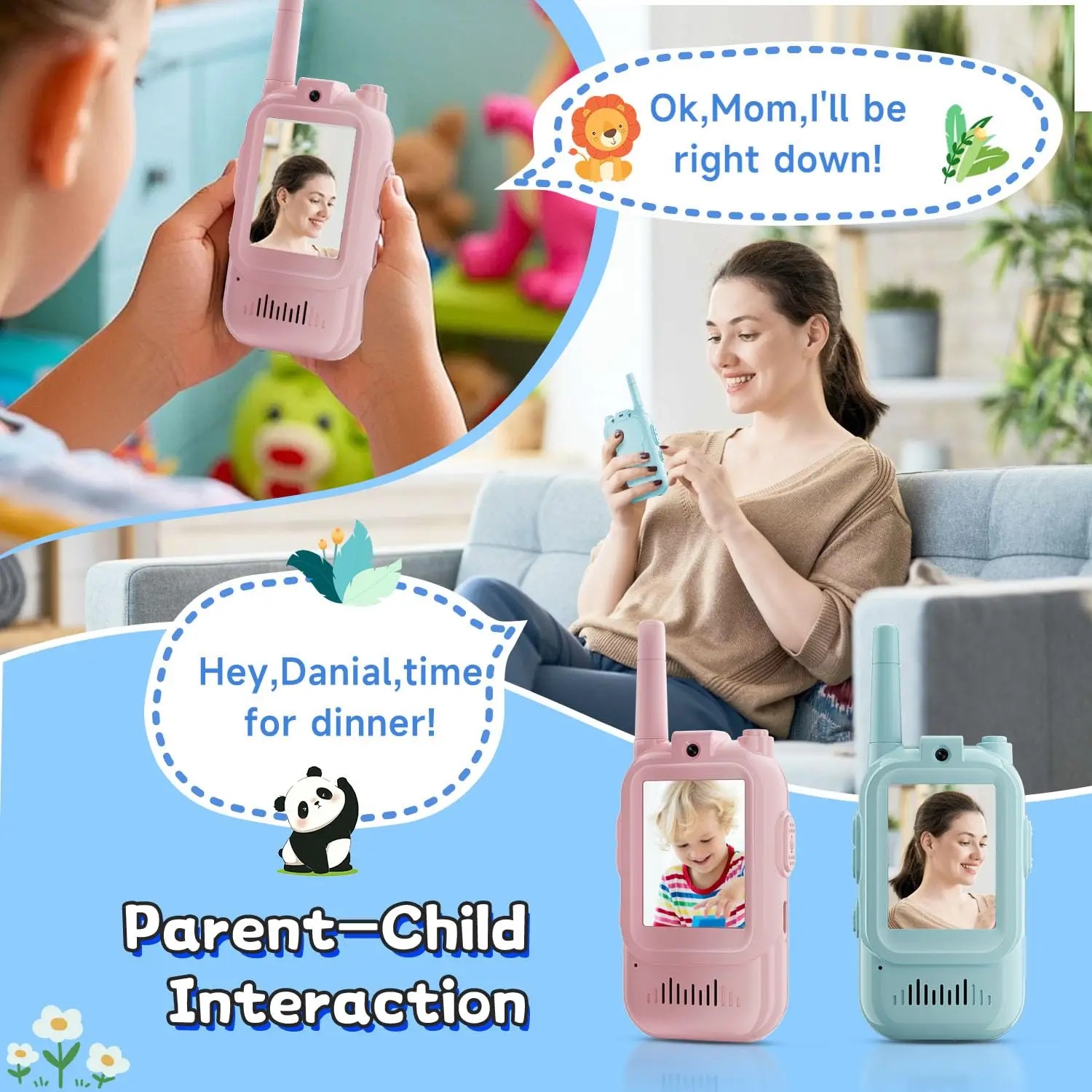 Walkie Talkies de Vídeo para C - Kids Educational Videos avaliação e preço